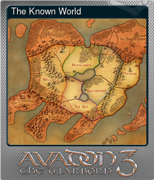 Series 1 - Card 5 of 5 - The Known World