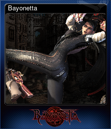 Series 1 - Card 2 of 10 - Bayonetta