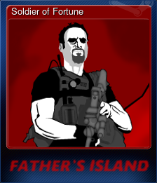 Series 1 - Card 1 of 8 - Soldier of Fortune