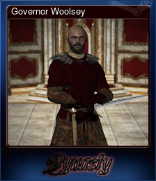 Series 1 - Card 2 of 6 - Governor Woolsey