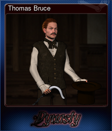 Series 1 - Card 6 of 6 - Thomas Bruce