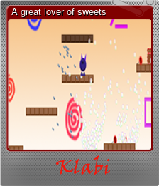 Series 1 - Card 2 of 8 - A great lover of sweets