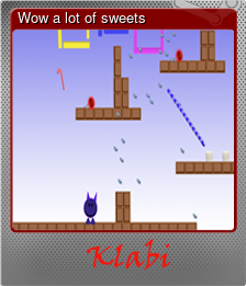 Series 1 - Card 4 of 8 - Wow a lot of sweets