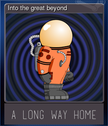 Series 1 - Card 1 of 5 - Into the great beyond