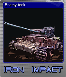 Series 1 - Card 3 of 5 - Enemy tank