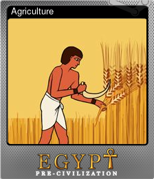 Series 1 - Card 5 of 12 - Agriculture