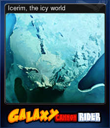 Series 1 - Card 6 of 7 - Icerim, the icy world