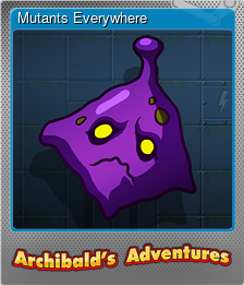 Series 1 - Card 2 of 5 - Mutants Everywhere