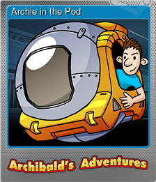 Series 1 - Card 1 of 5 - Archie in the Pod