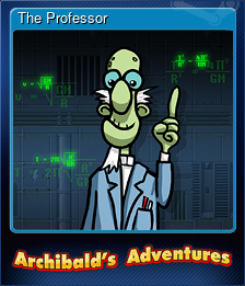 Series 1 - Card 3 of 5 - The Professor