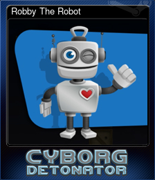 Series 1 - Card 7 of 9 - Robby The Robot