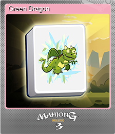 Series 1 - Card 4 of 6 - Green Dragon