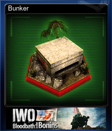 Series 1 - Card 1 of 6 - Bunker