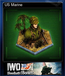 Series 1 - Card 6 of 6 - US Marine