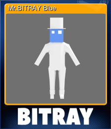 Series 1 - Card 3 of 5 - Mr.BITRAY Blue