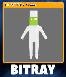 Series 1 - Card 2 of 5 - Mr.BITRAY Green