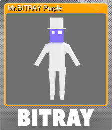 Series 1 - Card 5 of 5 - Mr.BITRAY Purple