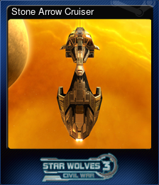 Series 1 - Card 5 of 10 - Stone Arrow Cruiser