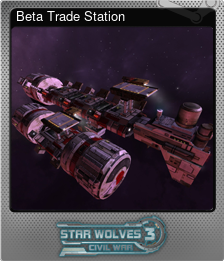 Series 1 - Card 6 of 10 - Beta Trade Station