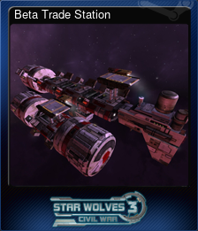 Series 1 - Card 6 of 10 - Beta Trade Station