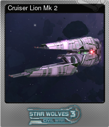 Series 1 - Card 3 of 10 - Cruiser Lion Mk 2