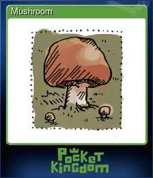 Series 1 - Card 1 of 5 - Mushroom