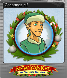 Series 1 - Card 3 of 5 - Christmas elf