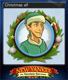 Series 1 - Card 3 of 5 - Christmas elf