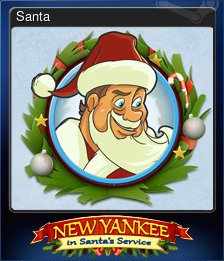 Series 1 - Card 5 of 5 - Santa