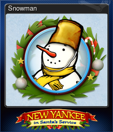 Series 1 - Card 1 of 5 - Snowman