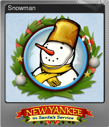 Series 1 - Card 1 of 5 - Snowman