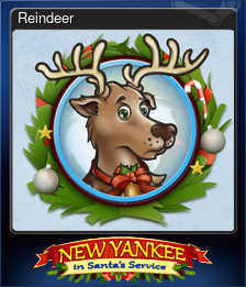 Series 1 - Card 2 of 5 - Reindeer