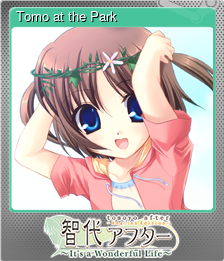 Series 1 - Card 6 of 7 - Tomo at the Park