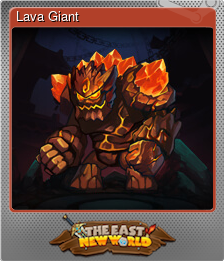 Series 1 - Card 5 of 8 - Lava Giant