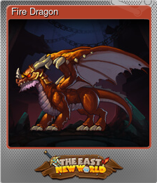 Series 1 - Card 6 of 8 - Fire Dragon