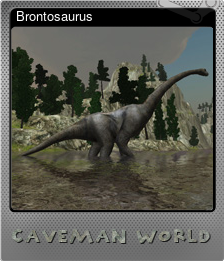 Series 1 - Card 5 of 5 - Brontosaurus