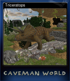 Series 1 - Card 3 of 5 - Triceratops