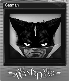 Series 1 - Card 3 of 6 - Catman