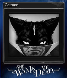Series 1 - Card 3 of 6 - Catman