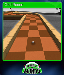 Series 1 - Card 4 of 6 - Golf Racer