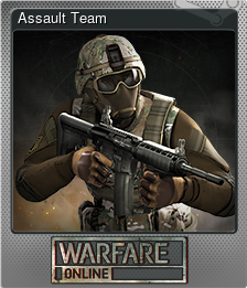 Series 1 - Card 3 of 11 - Assault Team