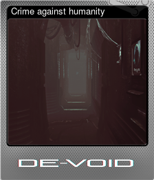 Series 1 - Card 8 of 9 - Crime against humanity