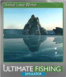 Series 1 - Card 6 of 10 - Baikal Lake Winter