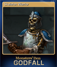 Series 1 - Card 4 of 5 - Skeleton Warrior