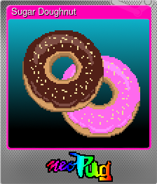 Series 1 - Card 4 of 5 - Sugar Doughnut