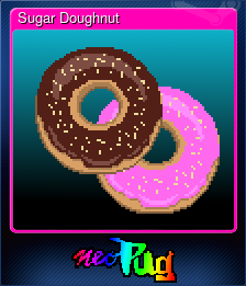 Series 1 - Card 4 of 5 - Sugar Doughnut