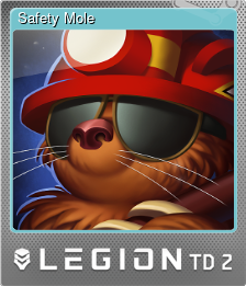 Series 1 - Card 10 of 15 - Safety Mole