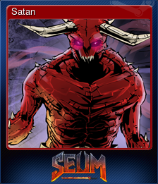 Series 1 - Card 2 of 9 - Satan