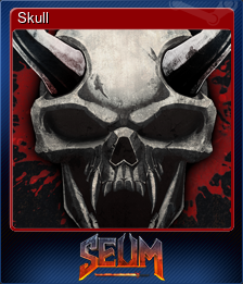 Series 1 - Card 6 of 9 - Skull
