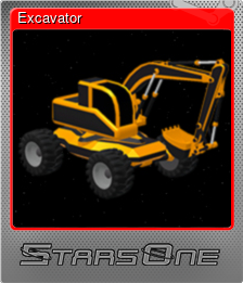 Series 1 - Card 6 of 6 - Excavator